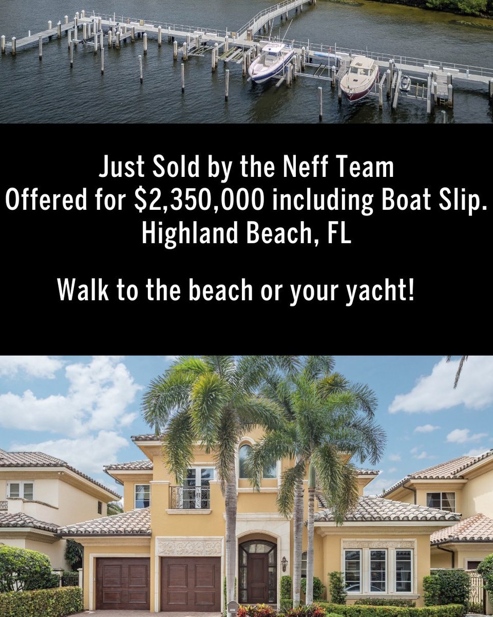 Congratulations to my wonderful sellers and to the fantastic buyers who get to enjoy this special home for decades to come!

#luxuryrealestate #delraybeachrealestate #southfloridarealestate #highlandbeachrealestate #onesothebysrealty