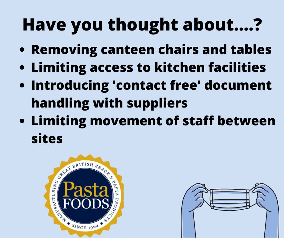 Preparing to reopen your business? We've been hearing from local companies who operated during lockdown, getting their tips on how they made their workplaces safe for their staff. Find out what measures <a href="/PastaFoods/">Pasta Foods</a> put in place: newanglia.co.uk/pasta-producer…