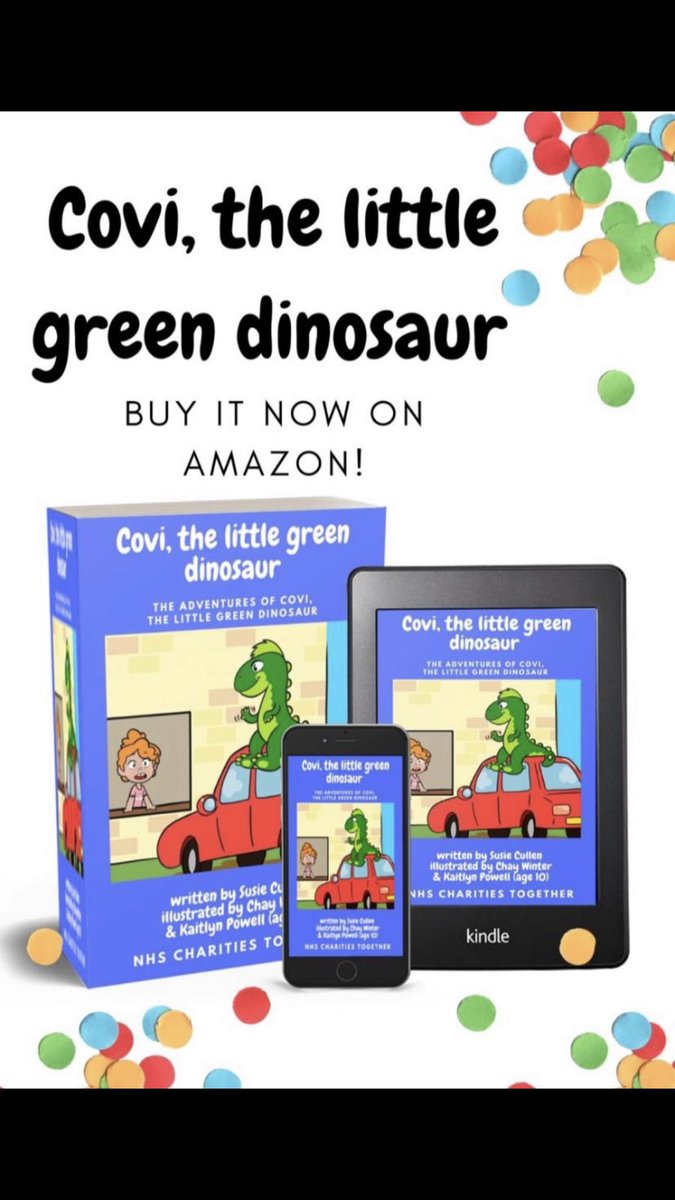 SOOO my mums been working tirelessly on this childrens book all in aid of NHS Charities Together.The book was written as a way to help to comfort kids in this strange time of uncertainty. Please help us raise all we can to help these amazing charities 😊