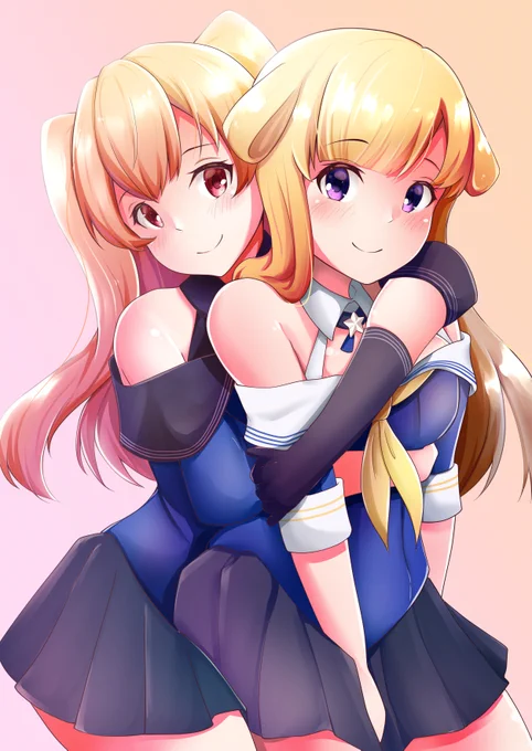 ジョンストン×フレッチャー
#艦これ 