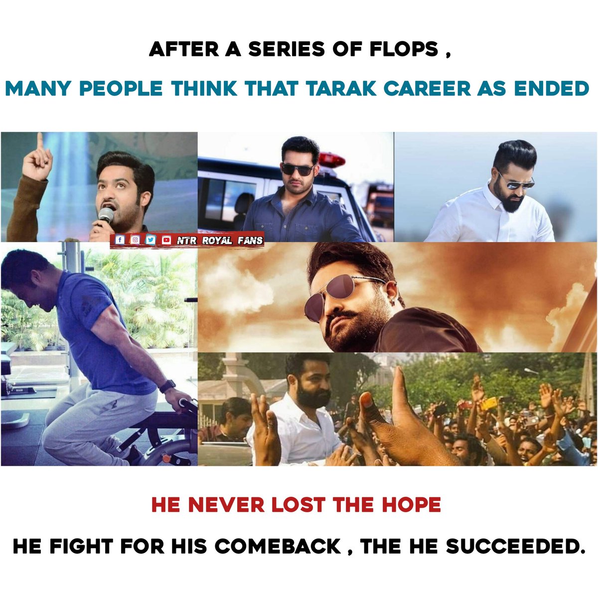 NTRRoyalFans's tweet photo. #HappyBirthdayNTR @tarak9999 https://t.co/ze7GXh3Pjj