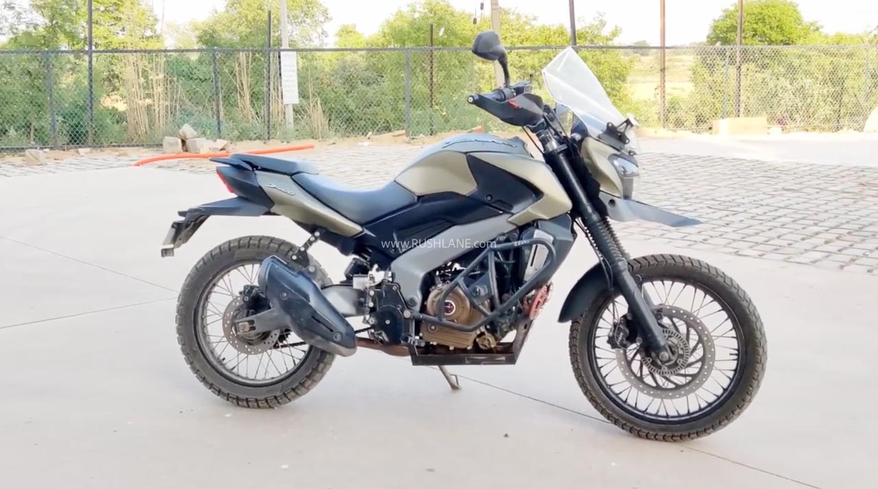 Bajaj dominar clearance 400 modified