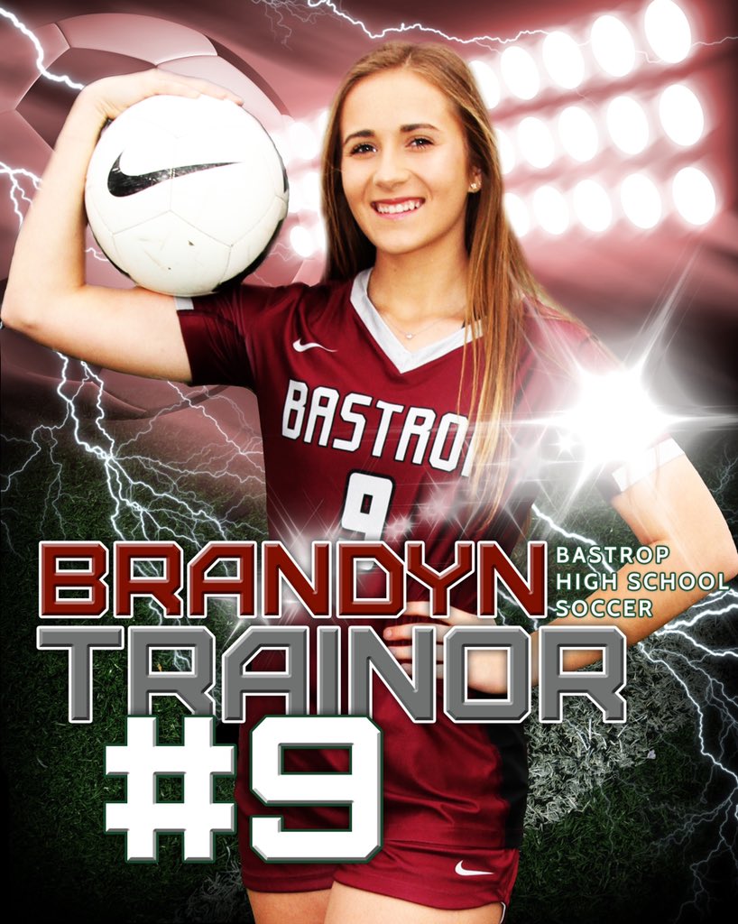 BHSgirl_soccer's tweet photo. ✨Showing off our SENIORS✨
For today’s #SeniorSpotlight we want to send a #shoutout to our senior captain and center midfielder, Brandyn Trainor. ⚽️🎓 #ClassOf2020 @TrainorBrandyn @bisdathletics @BastropHigh @BHS_2020 @BastropISD @UofAlabama https://t.co/QmkP2OdSxb