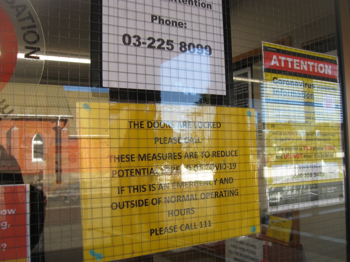 Still more of the Otautau Main St photodocumentary from pre & post Covid scenes: 1. Originally the new WCC headquarters from 1897, CC 0; 2. Then became Orange Hall Lodge, CC BY; 3 & 4. Demolished to make way for new Medical Centre, run by Otautau Health Trust, photos 2020, CC BY.