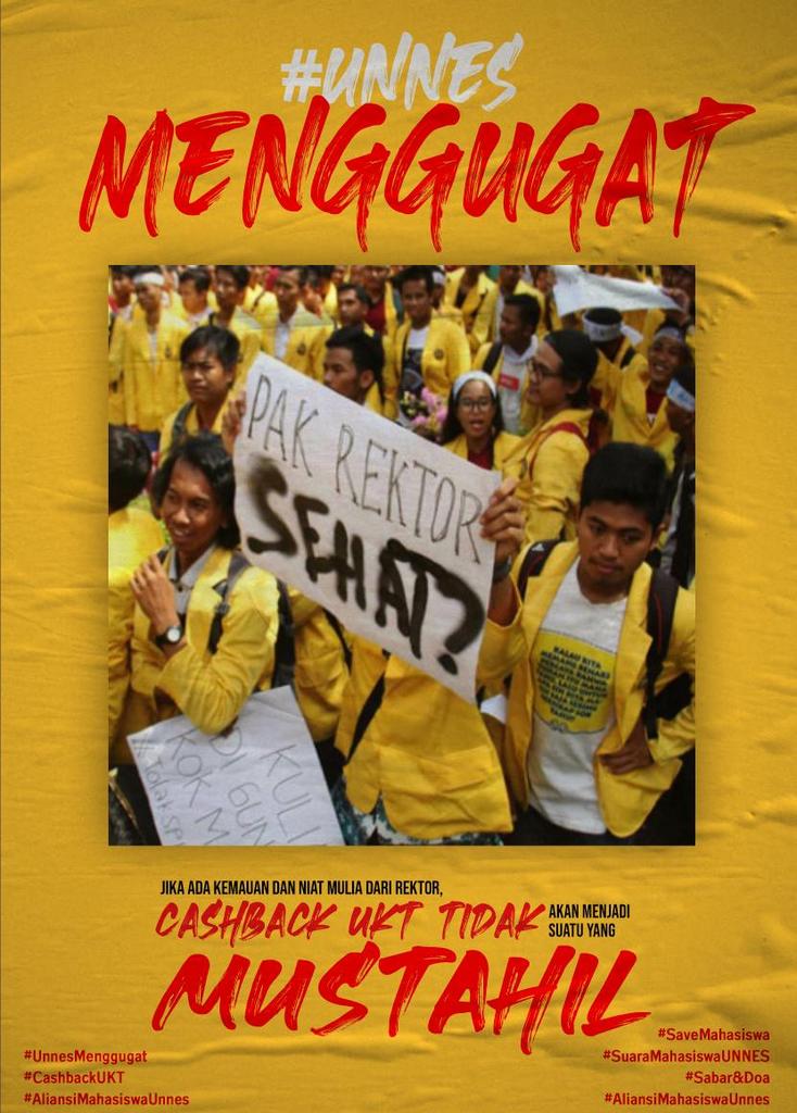 fajarhafuza's tweet photo. yok gas yok. panjang umur perjuangan.

#UNNESMENGGUGAT
#UNNESNGENES
#UNNESBERGERAK https://t.co/QbVd1Pwe1k