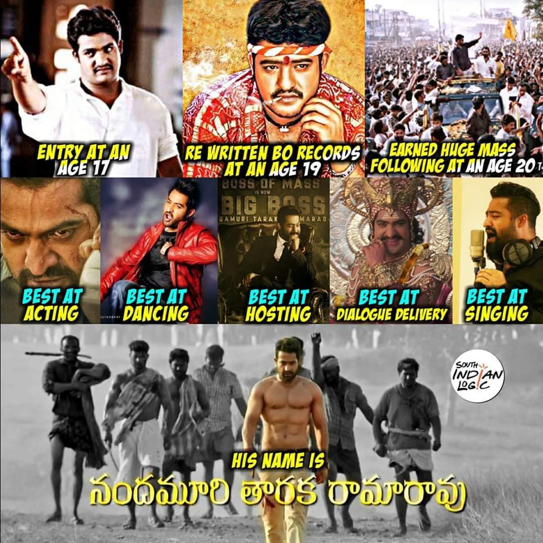 Mr_Saikrishna99's tweet photo. Perfect life story of a man @tarak9999 who is an inspiration to everyone..❣️🌊🔥 #HappyBirthdayNTR https://t.co/gnYkgBzD61