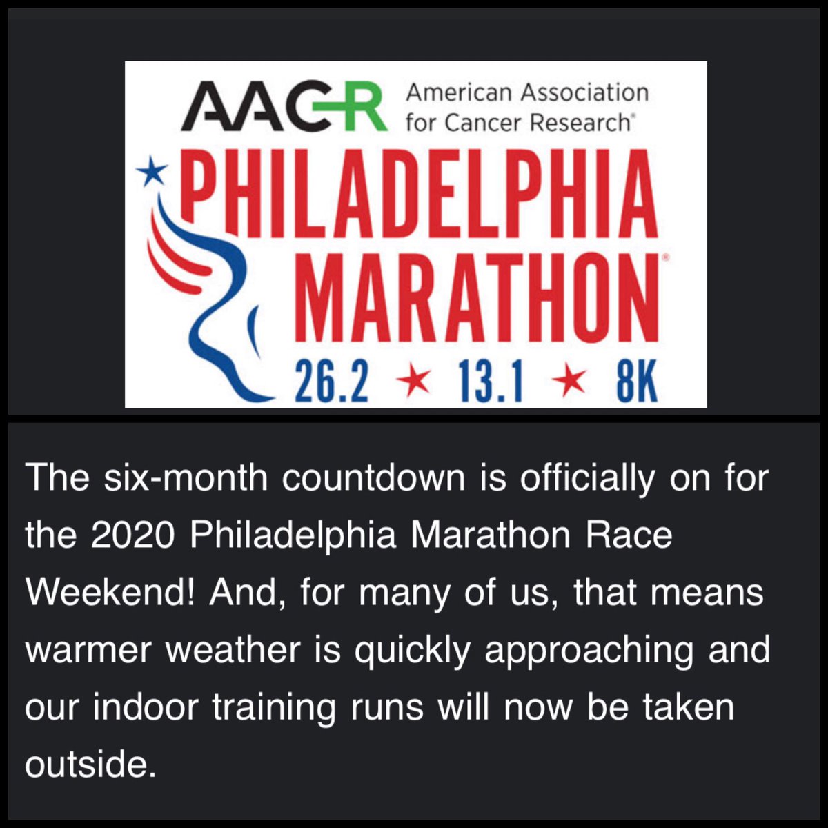 TeachBusinessEd's tweet photo. 🏃🏾‍♂️11/21/20 - #PhillyHalf - 13.1mi 🙌🏾 https://t.co/F2e6tMV4DI