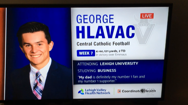 hhe_law's tweet photo. Congratulations to all of the honorees from last night's @coordhealth Athlete of the Week celebration and especially our own @georgehlavac22. https://t.co/Rhuu37zB3a