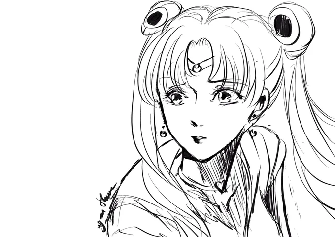 #sailormoonredraw #sailormoondrawchallenge #sailormoondraw 

Sketch 10 minute 