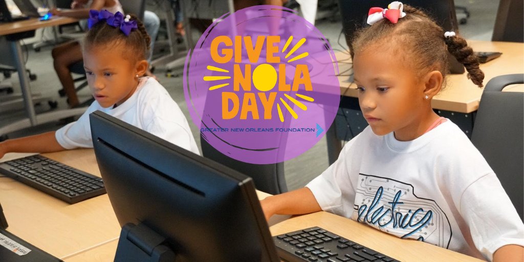 electricgirlsed's tweet photo. Schedule your #GiveNOLADay donation and help #ElectricGirls continue to promote the future of #WomeninSTEM today!
To donate: https://t.co/zUZcfek4RF
#girlsinstem #stemeducation #ifthenshecan #shecanstem #GiveNOLADay2020 #nolakids https://t.co/nFJKRIlJ7X