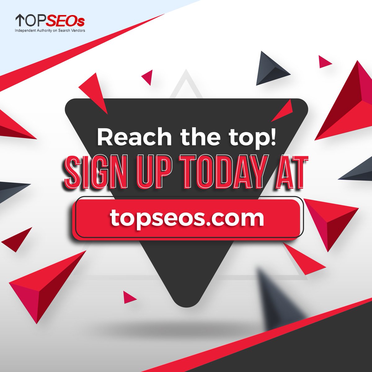 Get ranked today at topseos.com!