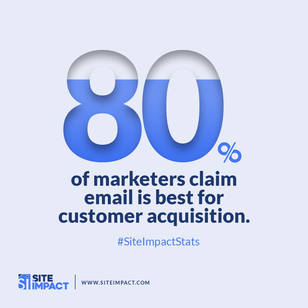 SiteImpact's tweet image. Targeted Email Marketing is a way to maximize the success of your email acquisition campaigns. This means that you send specific emails to certain people based on their demographics. #EmailMarketing #TargetedEmail