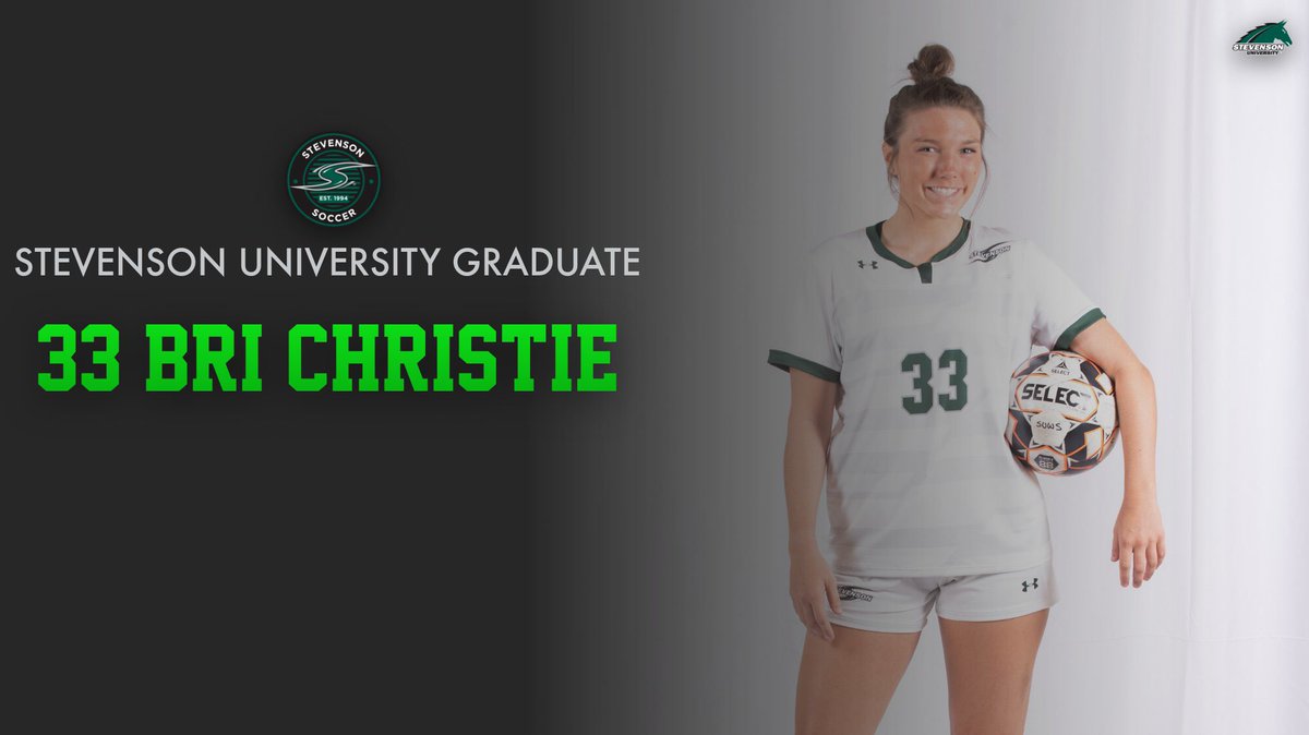 StevensonWSOC's tweet photo. Our final graduating senior is #33 forward Bri Christie. IG/FB for full post #family #givemorethanyouget #alwaysamustang 🐎 #SU20grad https://t.co/mNIw9aCJhK