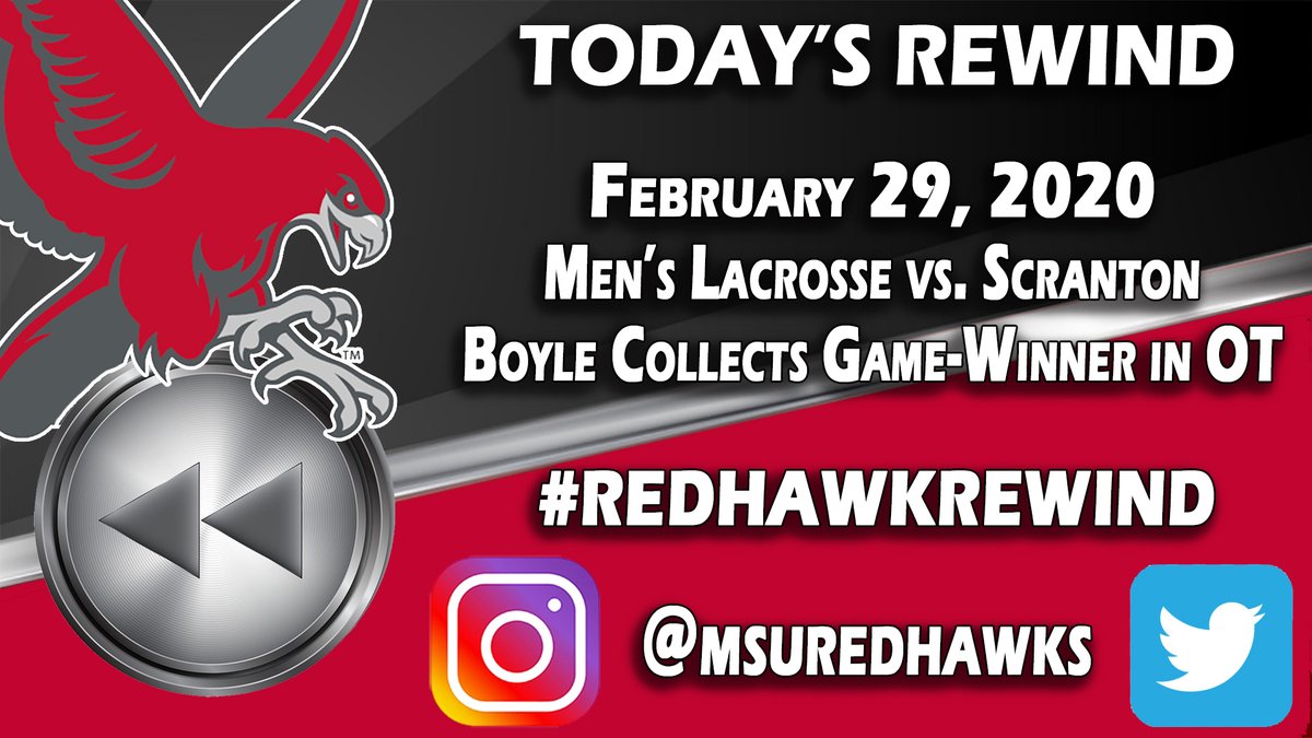 msuredhawks's tweet photo. An overtime thriller for .@MontclairStLax is today's #RedHawkRewind. MSU moves to 4-0 with an 11-10 victory over Scranton. @montclairstateu @CSACsports @NCAA @d3Playbook @NCAADIII @USILA #redhawk4life #whyd3

Game Link: https://t.co/QJW7WesQDv
Games List: https://t.co/2pbkrWBShH https://t.co/f9OAhh7GgV