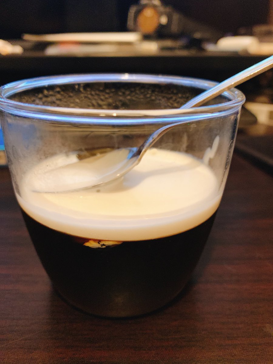 チキン ジョージ On Twitter コーヒーゼリーを作りました 市販品は砂糖が多いからね これはオリゴ糖のみ