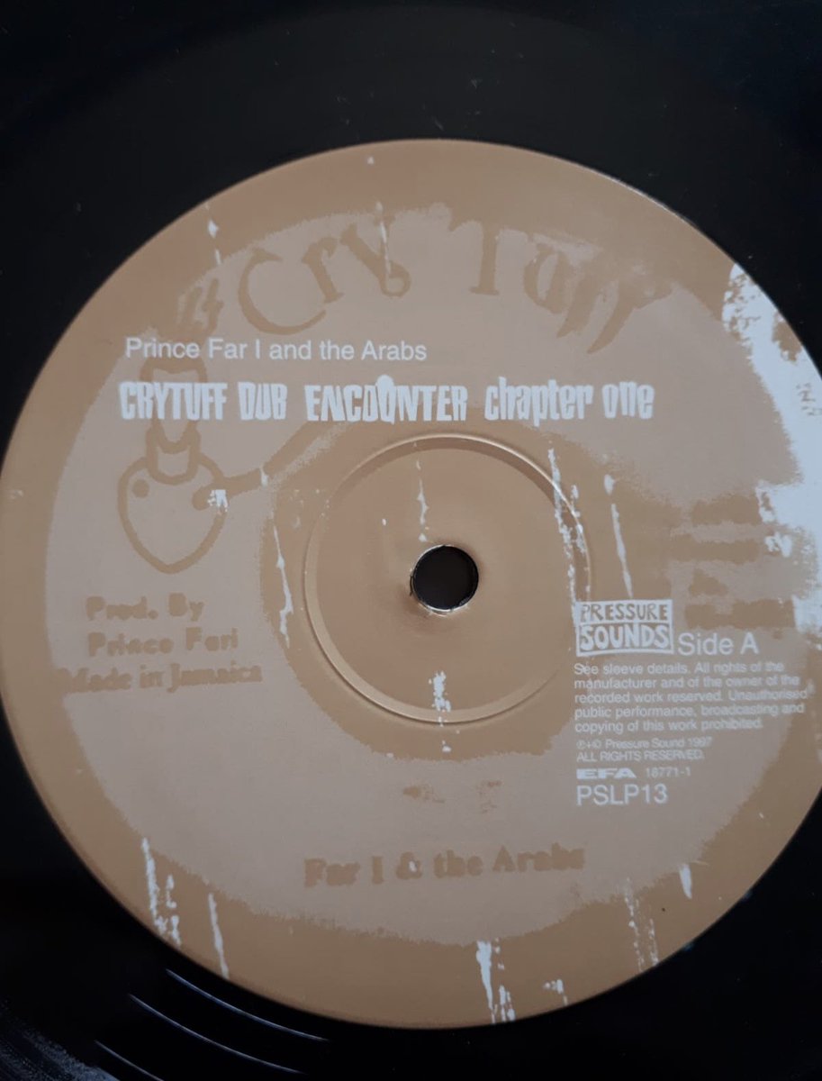 enkisrecords's tweet photo. Dub as good as it gets! ...The Arabs Chapter 1 Crytuff Dub Encounter🔥🎶 #pressuresounds #reggaemusic #dub #thearabs #crytuff #vinyl #music #sound #reggae #records #instrumental #vinylcollector #vinylshop #enkisark #goodvibes #dubmusic #collection #collector @pressuresounds https://t.co/DjYUk6wuy8