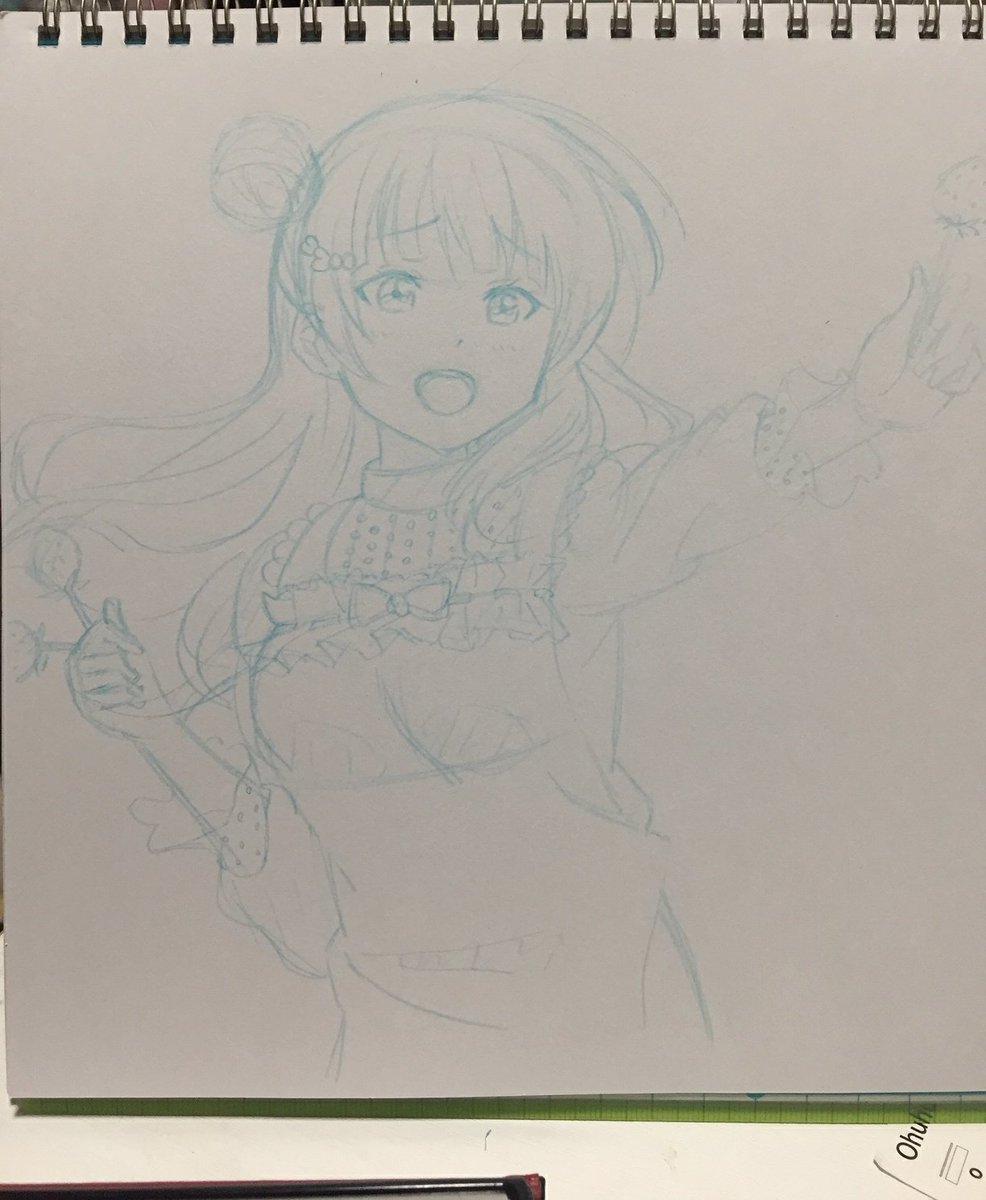 @yoshiko_uniさんから、再びリクエスト頂きました✨ ありがとう!?
スクフェスの絵を参考にしました?

本人が描いた方が上手い疑惑がありますが…!?(((;゜Д゜))笑

#ラブライブ #ラブライブサンシャイン #Lovelive #Aqours #津島善子 #ヨハネ #描いてみた #イラスト #落書き 