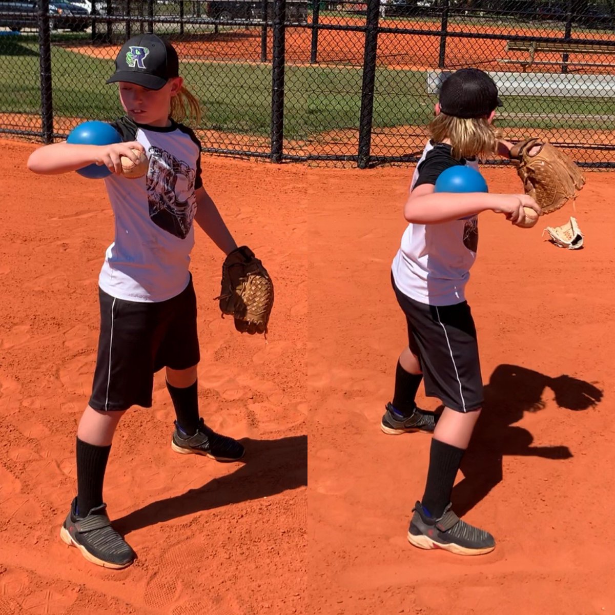 JamesCornsJr's tweet photo. Colby saying hello to his new best friend 😂 🥬 #ArmPath https://t.co/zpO1R2HWx3