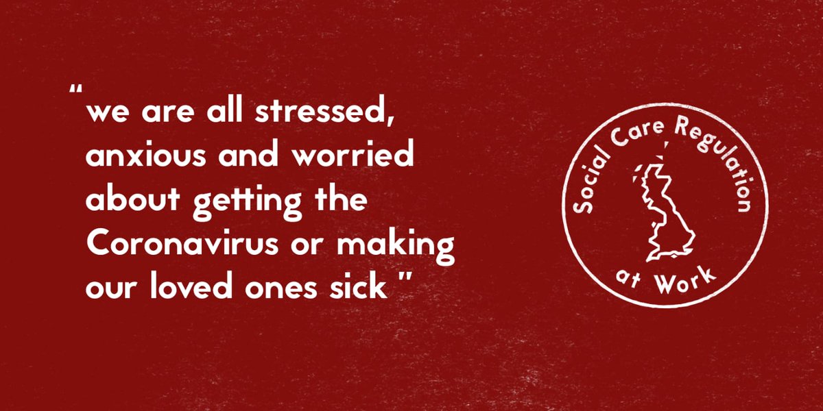 SCRaWork's tweet photo. For #MentalHealthAwarenessWeek and #CareWorkWed we're drawing attention to findings from our first report. The #MentalHealth of care workers has been seriously impacted by the additional pressures of #COVID19. Read more here: https://t.co/WypTgqt4l3 https://t.co/Exr4CNjbZ0