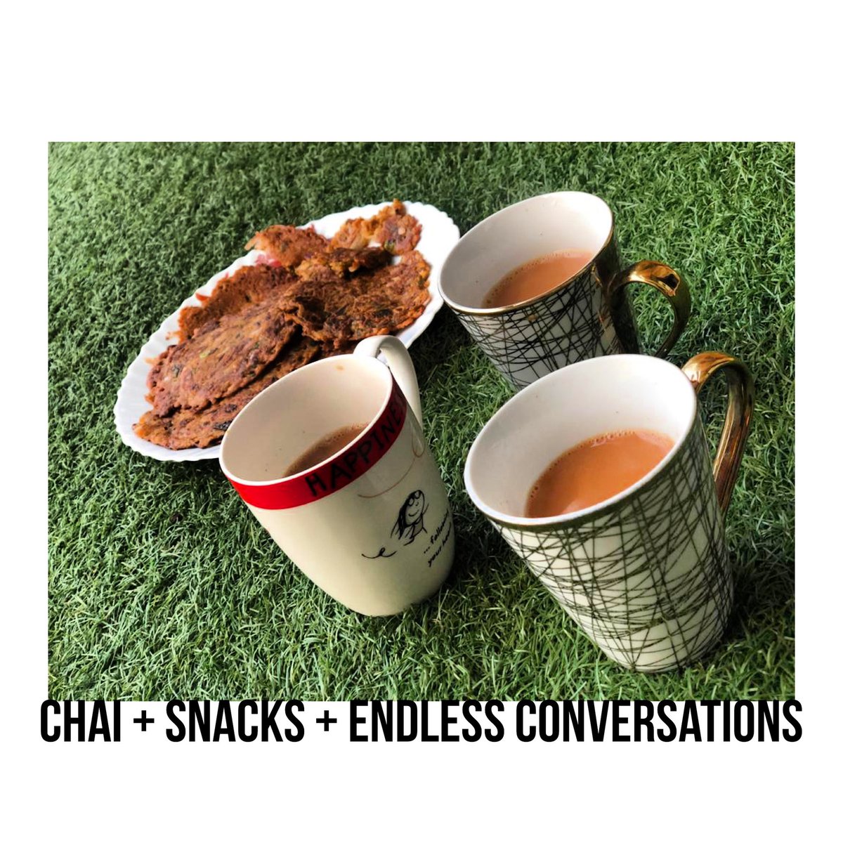 TheCulinaryBox_'s tweet photo. This is how every evening at home looks like now. We have so much to be thankful for, for instance evenings at home with loved ones over numerous cups of chai and laughters!! 
What are you thankful for today? 

#chaitime #gratitude #fooblog #QuarantineLife https://t.co/uo6pH4fSm0