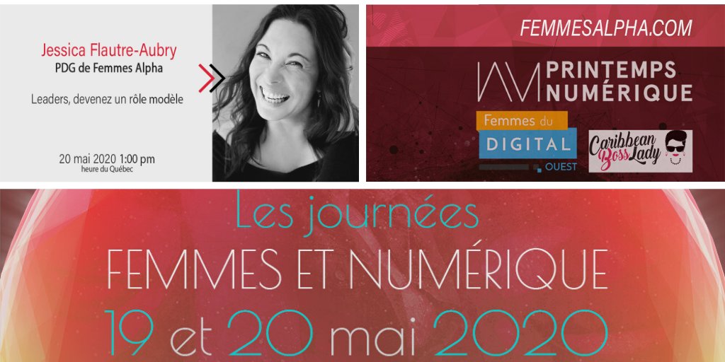 FemmesAlpha's tweet photo. 2 ième journée, Femmes &amp; Numérique! 
Quel outil de visioconférence choisir? 20 mai 9h heure du Québec - 15h heure de France 

Quel outil de visioconférence choisir?
https://t.co/bjtNCYVCXF
RÊver le futur: 
https://t.co/KqDLFhrLvF 
devenez  rôles modèles 
https://t.co/bfowJpL1wX https://t.co/wV1tqIYFVF
