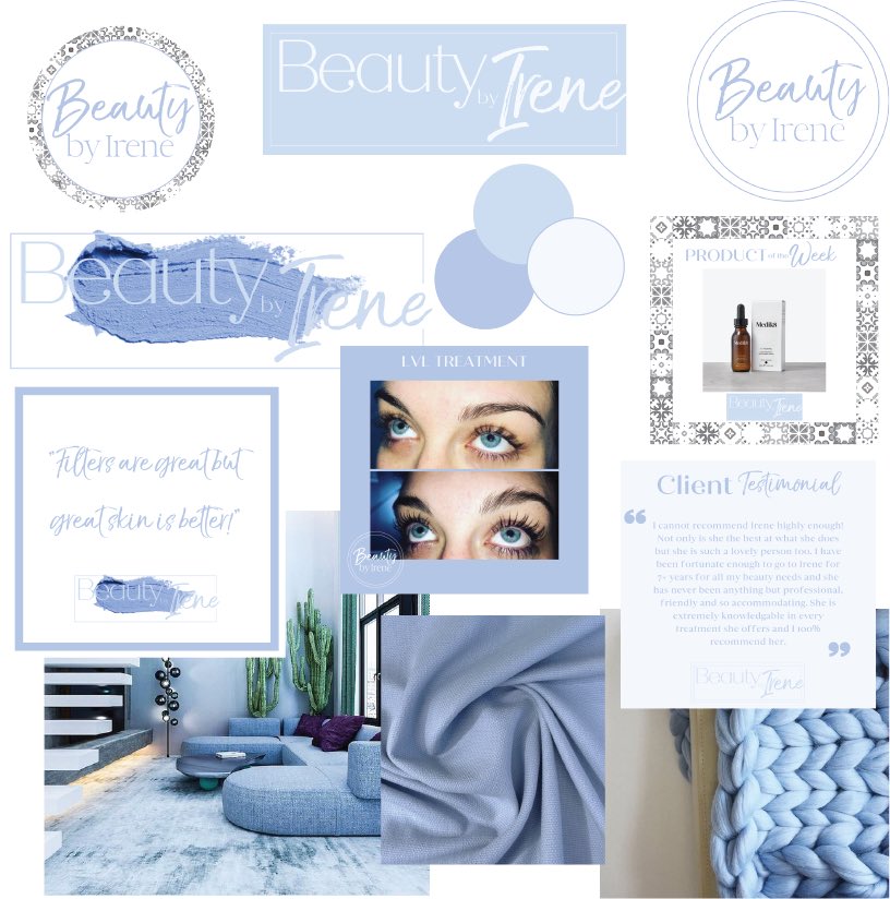 peachycreative's tweet image. ✨Branding reveal✨ for our client,
Beauty by Irene. Our Brand Identity and #InstaGoals packages in action. Get them both for just £350, saving £250 on the usual price.