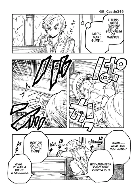 【YsⅧ】Translated the manga I drew in the past into English.(Sorry about my poor ENG.) 