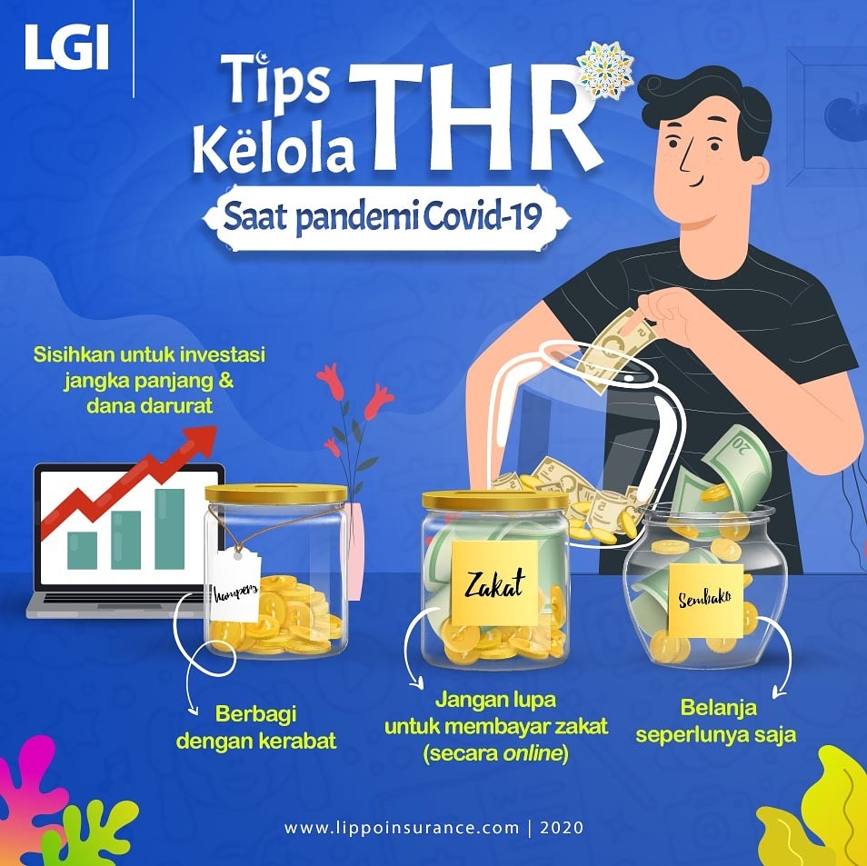 LGI_id's tweet photo. Saat situasi seperti ini, kita harus bersyukur apabila masih mendapatkan THR. Yuk cek tips mengelola THR secara bijak.
#LippoInsurance #LGI #Insurance #Asuransi #Medicare #eBenefit https://t.co/b4Kt5k98P8