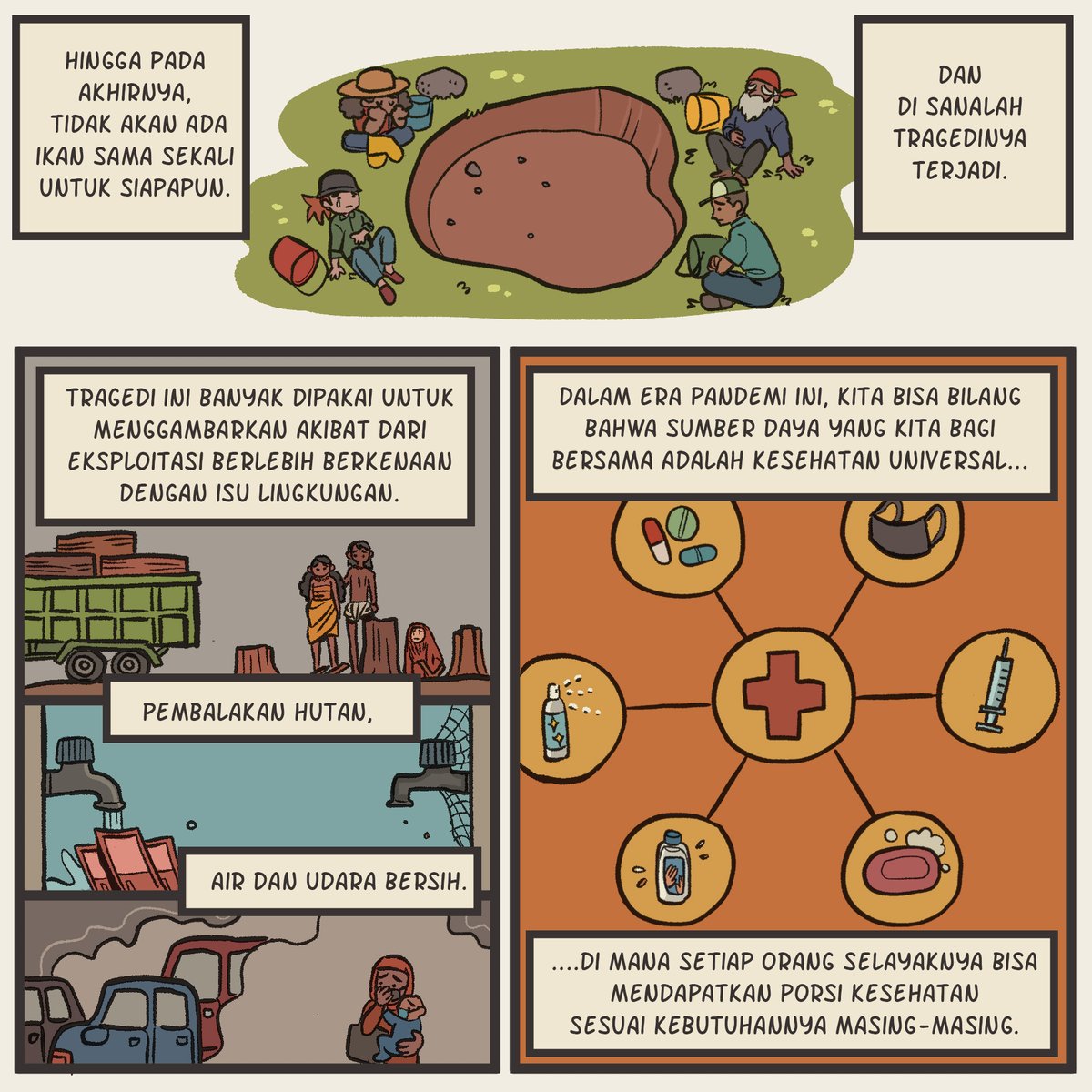 Versi Bahasa Indonesia [1/2]

Semoga teorinya tidak dibawa terlalu jauh dari konteks aslinya dan masih layak dijadikan perbandingan.

Komik ini banyak sekali mereferensi video Ted Ed ini: https://t.co/j1NUokYgnO 