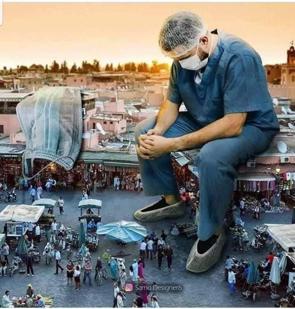 Am_hashir7's tweet photo. Our savior doctor were deid to save the Corona patient. Now lockdown is got open with some restriction. I don't know how many doctors will sufure.
#covid_19 #sorrydoctors #IndiaFightsCoronavirus #StayHomeStaySafe https://t.co/ECq60a8dfb