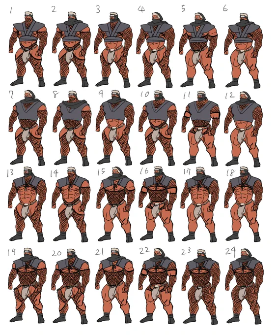 次回更新キャラデザについてアンケートにしました↓
https://t.co/aEoiYHOMZd 