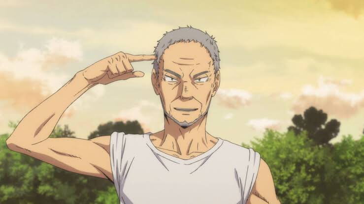 Coach Grandpa Ukai Ikkei3rd yr senpai's senpai (Kurokawa Hiroki and Hidemi TashiroMichimiya Yui and other Karasuno women vbc members