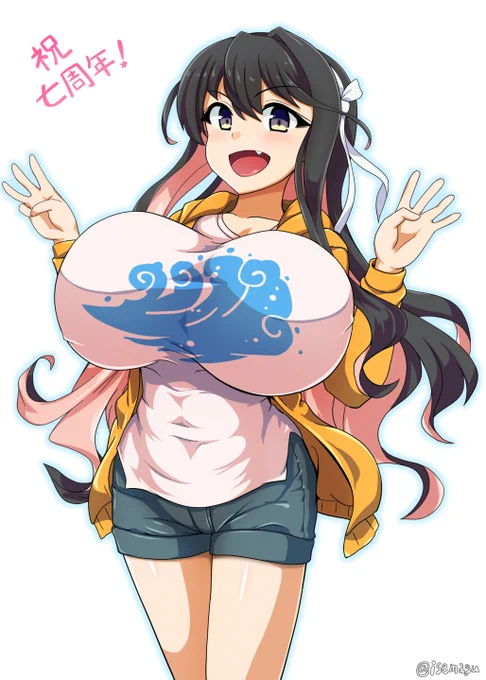 ㊗️七周年の長波サマ🎉 