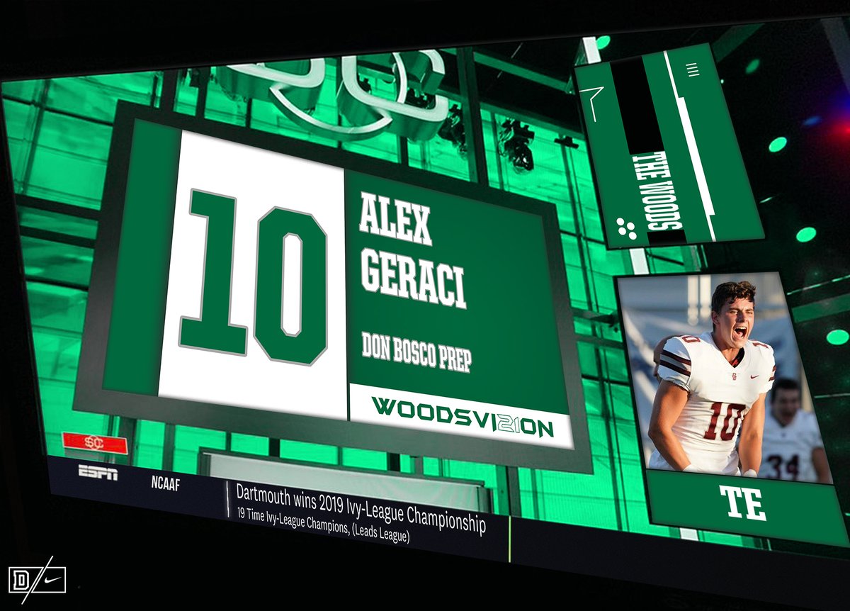alex_geraci11's tweet photo. Blessed and excited to receive an offer from Dartmouth! 
@CoAcHKeLZZz3 @damehova9 @DBP_Football
 @coach_dobes @cblackshear #TheWoods https://t.co/x19kKF7s4I