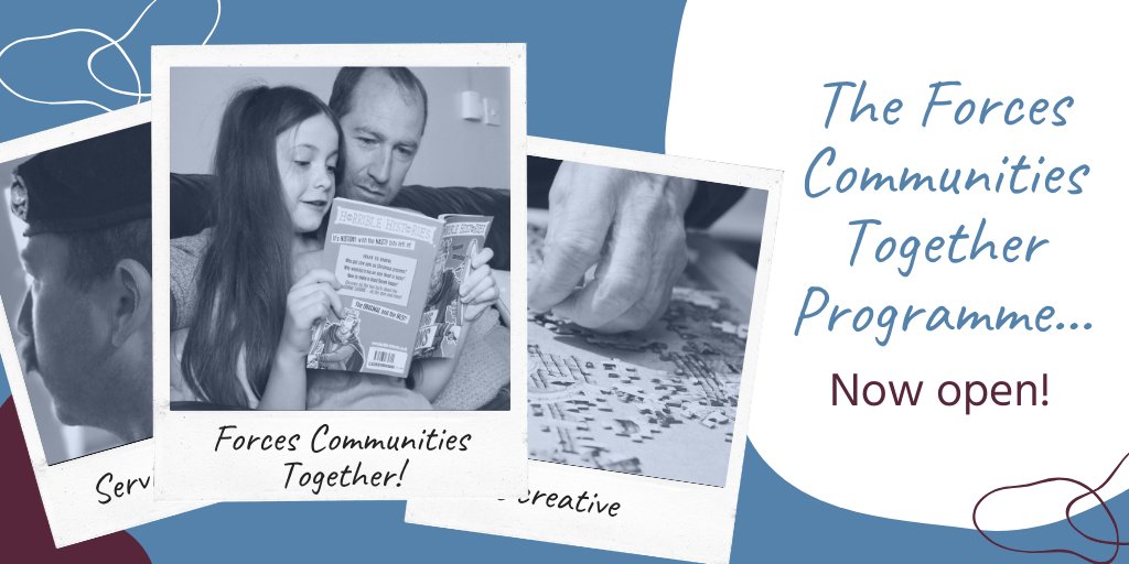 CovenantTrust's tweet photo. A great new funding opportunity has just landed!
The Forces Communities Together programme:
💷Grants up to £10k
🥰Creative and engaging projects that can bring some joy to those with limited contact during Covid-19
👉https://t.co/9ou9Xxdgry
#ArmedForcesCovenant #AFCFT https://t.co/c9wFNOk5h4