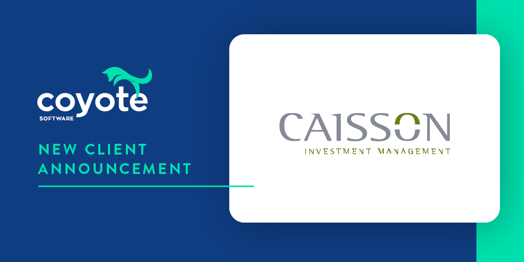 coyote_software's tweet photo. Excited to be working with @Caisson_IM - helping the #investment and #assetmanagement teams to leverage the power of data throughout their investment processes and provide deeper tenant insight, in this challenging market. #CoyoteSoftware https://t.co/loGFmRKJmL