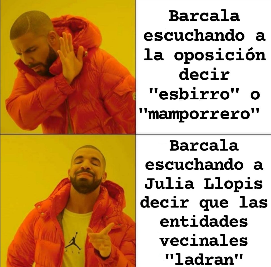 Hoy el alcalde me ha pedido que aprenda a escribir en Twitter... Lo mismo hasta tiene razón...
Vamos a ver si con un meme se me entiende mejor...