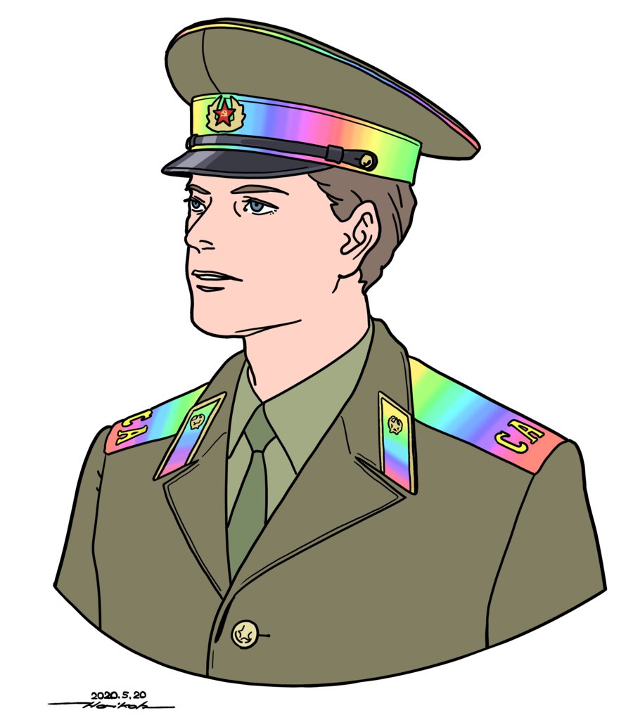 uniform necktie solo hat military uniform 1boy military  illustration images