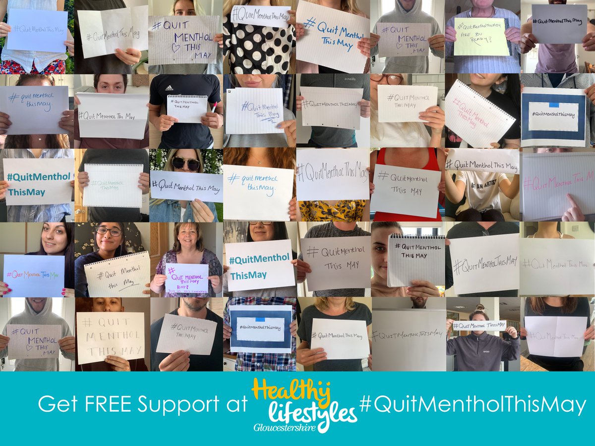 HLSGlos's tweet photo. Thousands #QuitMentholThisMay! As of 20th May all menthol, skinny and tobacco products become illegal in the UK. 

Give HLS Glos a call for support to stop smoking: 0800 122 3788 - you're 3x more likely to stop smoking with our support.

#mentholban #mayaswellquit https://t.co/ESfO8RnueC