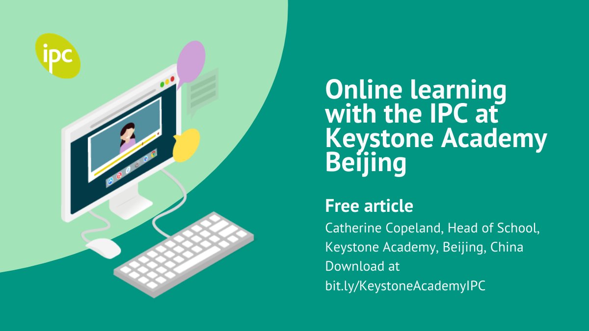 The_IPC's tweet photo. Stay Connected 20 – Article
Learn how Keystone Academy in Beijing are delivering #onlinelearning with the help of the #IPC:
https://t.co/x21FNTREYH
#FieldworkEducation #International #Schools #Stayconnected20 #Coronavirus #KeystoneAcademyBeijing https://t.co/u48r1LpHOs