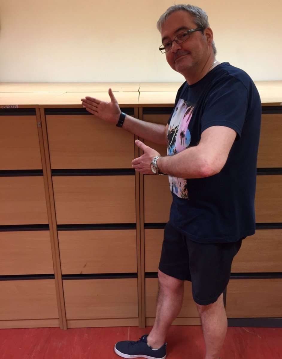 As beautifully modelled by our team member Tom, we have 26 filing cabinets looking for a new home. If you're able to collect from our Norwich office, please email hello@heritagewills.co.uk .Whilst free to collect, any donations to our 2020 charity @CruseNorwich are appreciated