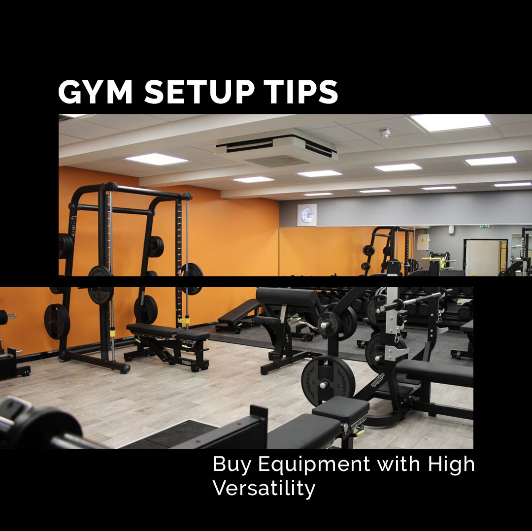 PLUSMOREFITNESS's tweet image. Home gym owners are working with finite space. Some turn their bedrooms into gyms, others their kitchens or living room. Regardless of the limited amount of room to work, it’s essential that the equipment you buy not be a one-hit-wonder.

#PlusMoreFitness #GymSetupTip