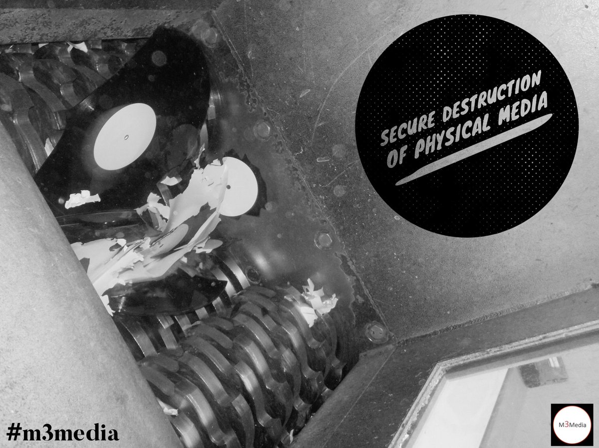 manchip3media's tweet photo. Have you old media that you would like shredding?
Clearing out the archives, making use of this locktime period!
We can help you out by SECURELY shredding redundant media.
#SecureDestruction #Media #M3Media
@Madonna @RollingStones https://t.co/ayW92apsTF