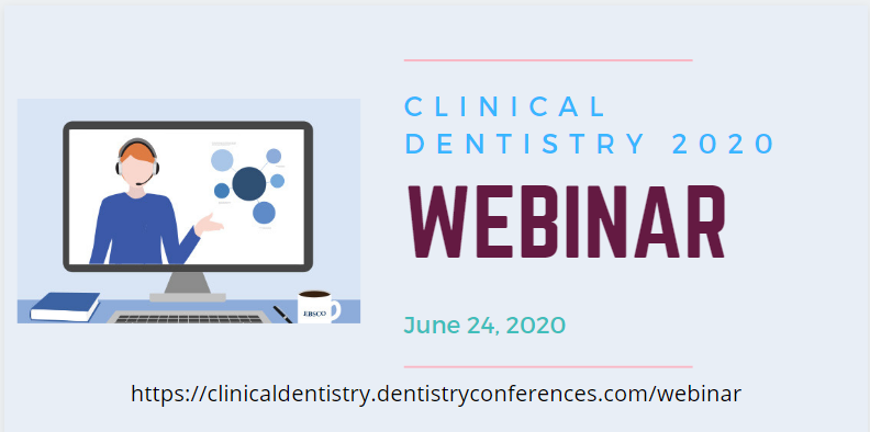 lene_shopie's tweet photo. Dear, We honored to invite you for #Webinars_Presentation in "5th International Conference on Dental and Clinical Dentistry" on #June 24-25, 2020. 
web: https://t.co/rI60Pkp6kB
contact: clinicaldentistry@brainstormingmeetings.com
#webinar #clinicaldentistry #dental #dentistry https://t.co/dwfgExUHyl