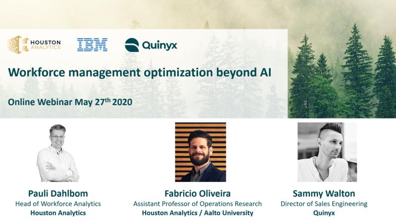We team up with @QuinyxAB  and <a href="/IBM/">IBM</a> on Monday, the 27th of May, to discuss how true optimization in #workforcemanagement through data and technology can align your workforce in powerful ways.    

Register here: quinyx.zoom.us/webinar/regist…