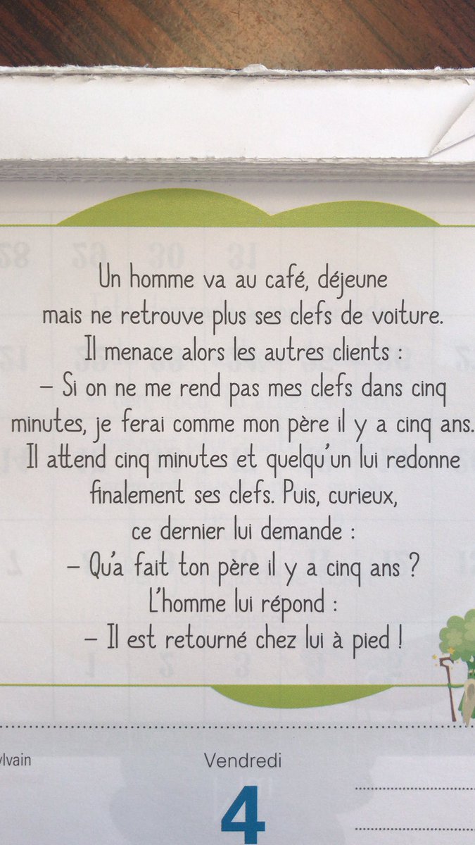 Allez, petite blague du jour #humour