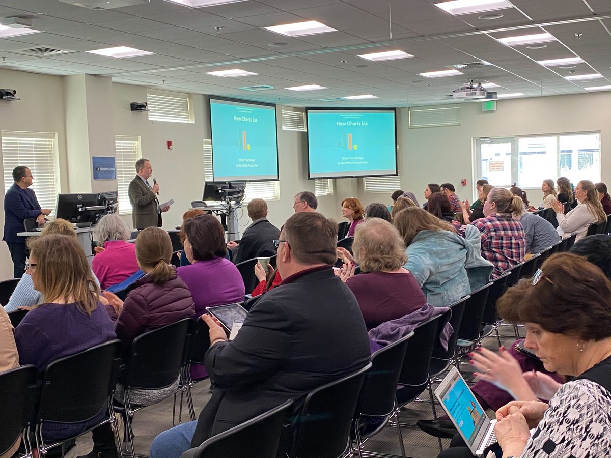 GSGICOIL's tweet photo. #RememberWhen Dr. Alberto Cairo gave an engaging and interesting keynote on “How Charts Lie: What You Design is Not What People See”? #GICOIL2020 https://t.co/w9Mwm9E04s