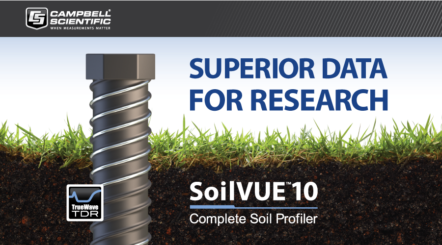 campbellsci_es's tweet photo. El sensor de perfil de contenido de agua en suelo SoilVUE™10 proporciona datos de alta calidad para investigación, con datos defendibles globalmente en revistas y publicaciones. Más información en https://t.co/Sf1Z9lAFP3 #whenmeasurementsmatter https://t.co/74t5lFtBsO
