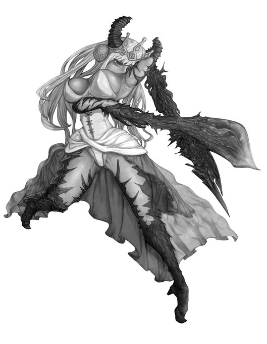 ベルゼブブ今日はここまでです。
じょじょに立体感増してきたかな?
羽描くの忘れてたのでそれもおいおい描いていきます。 