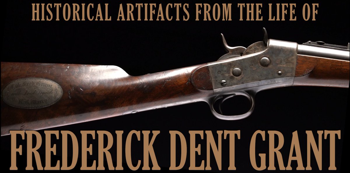 RIAuction's tweet image. #MemorialWeek Frederick Dent Grant was the son and spitting image of the legendary Ulysses S. Grant. Destined for military service, these firearms and swords tell the story of his life through the decades. 

youtu.be/TfAP_AVEhbA